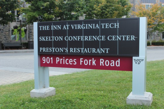Blacksburg, Va., Sep. 26 - THE INN: Freshman are being housed at The Inn at Virginia Tech this school year. The Inn also doubles as a conference center and restaurant for events.